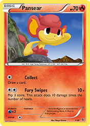 Pansear Kalos Starter Set Card List