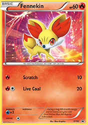 Fennekin XY Black Star Promos Card List