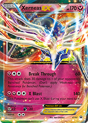 Xerneas-EX XY Black Star Promos Card List