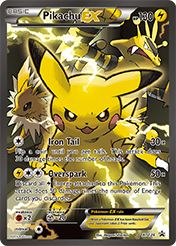 Pikachu-EX XY Black Star Promos Pokemon Card