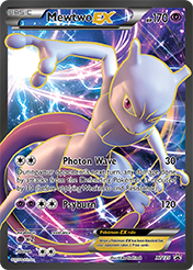 Mewtwo-EX XY Black Star Promos Pokemon Card