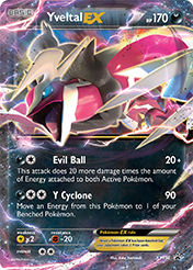 Yveltal-EX XY Black Star Promos Pokemon Card
