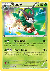 Gogoat XY Black Star Promos Card List