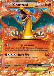 Card image - Charizard-EX - XY17 from XY Black Star Promos