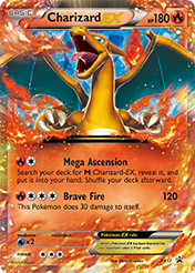 Charizard-EX XY Black Star Promos Card List