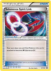 Salamence Spirit Link XY Black Star Promos Pokemon Card