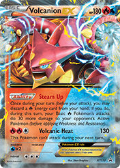 Volcanion-EX XY Black Star Promos Pokemon Card
