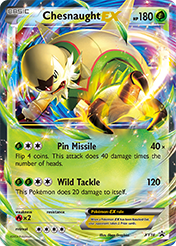 Chesnaught-EX XY Black Star Promos Card List