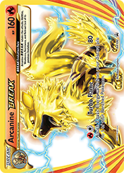 Arcanine BREAK XY Black Star Promos Pokemon Card