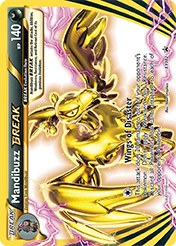 Mandibuzz BREAK XY Black Star Promos Pokemon Card