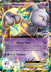 Mewtwo-EX XY Black Star Promos Pokemon Card