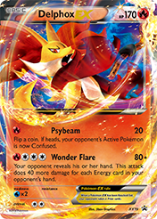 Delphox-EX XY Black Star Promos Card List