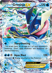 Greninja-EX XY Black Star Promos Card List