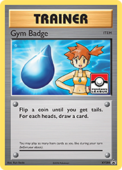 Gym Badge XY Black Star Promos Pokemon Card