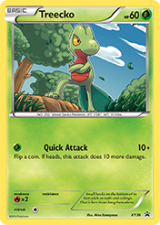 Treecko XY Black Star Promos Pokemon Card