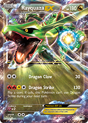 Rayquaza-EX XY Black Star Promos Pokemon Card