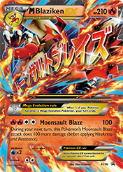 M Blaziken-EX XY Black Star Promos Pokemon Card