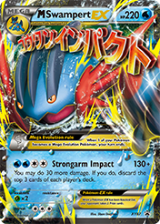 M Swampert-EX XY Black Star Promos Pokemon Card
