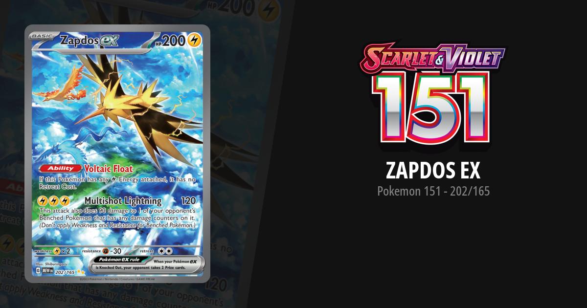 Zapdos vibes as I continue to not pull any Zapdos from 151