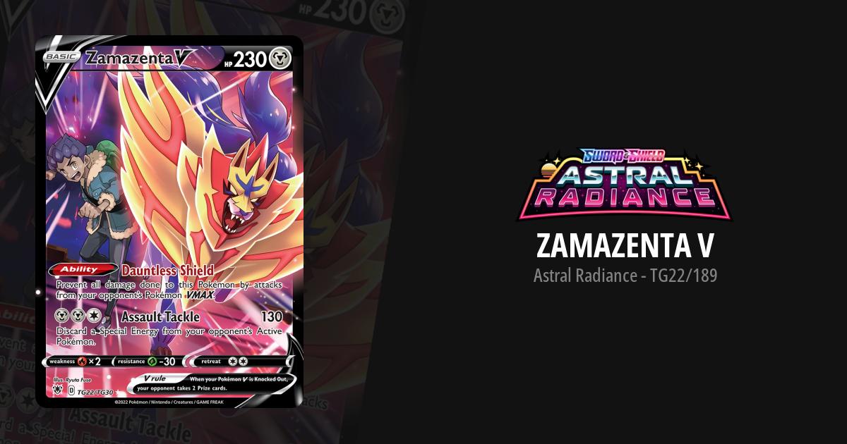 Zamazenta V - Astral Radiance - TG22 - PSA 10 – Deck Out Gaming