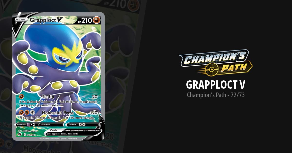 Grapploct V, Pokémon