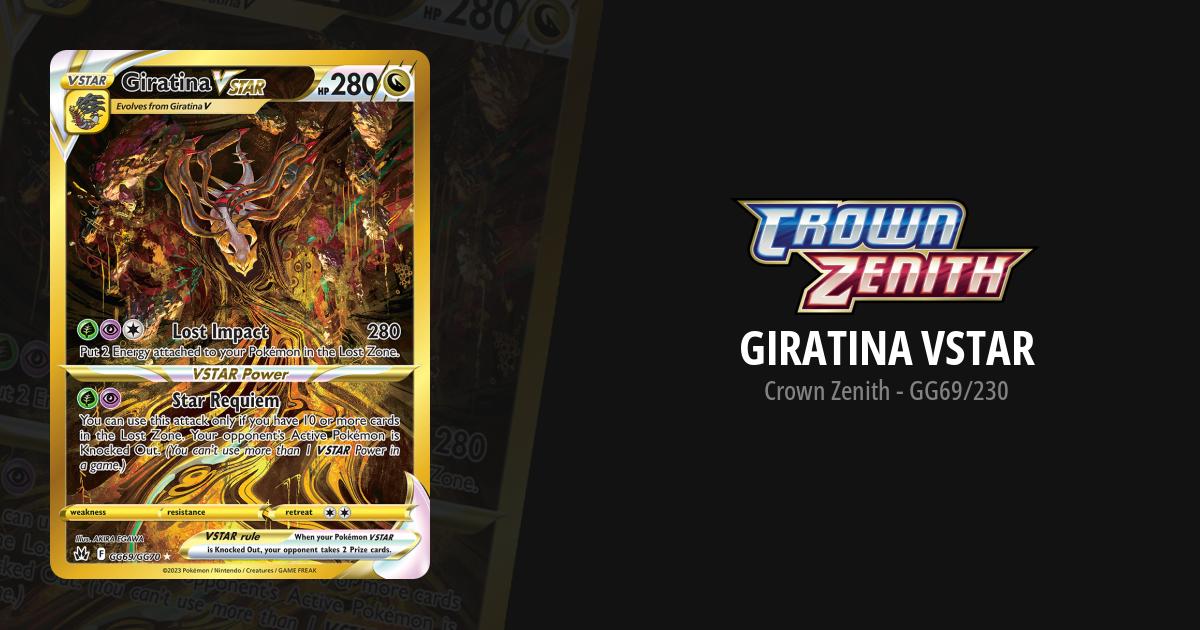 Giratina-V-ASTRO / Giratina-VSTAR (GG69/GG70), Busca de Cards