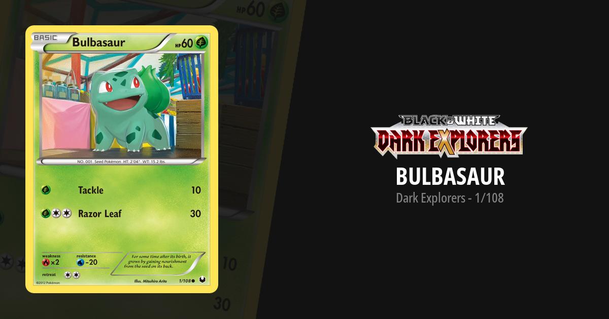 Bulbasaur (051/063), Busca de Cards