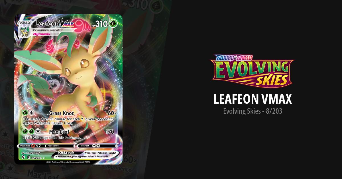 Leafeon-VMAX (018/414), Busca de Cards