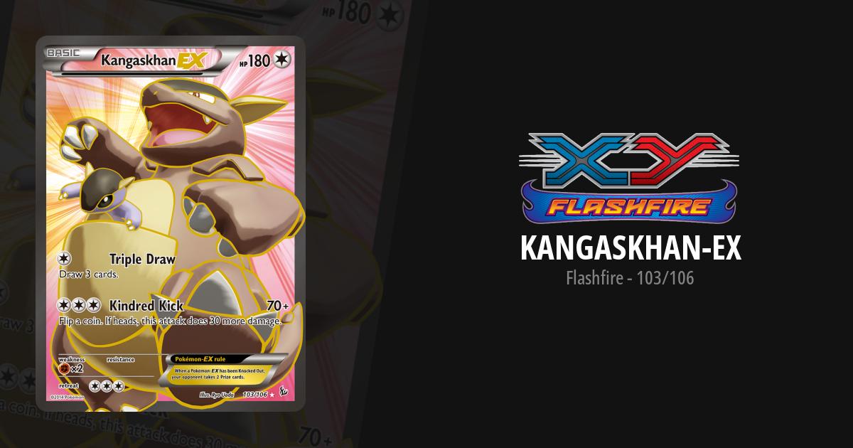 All versions from all sets for Kangaskhan ex