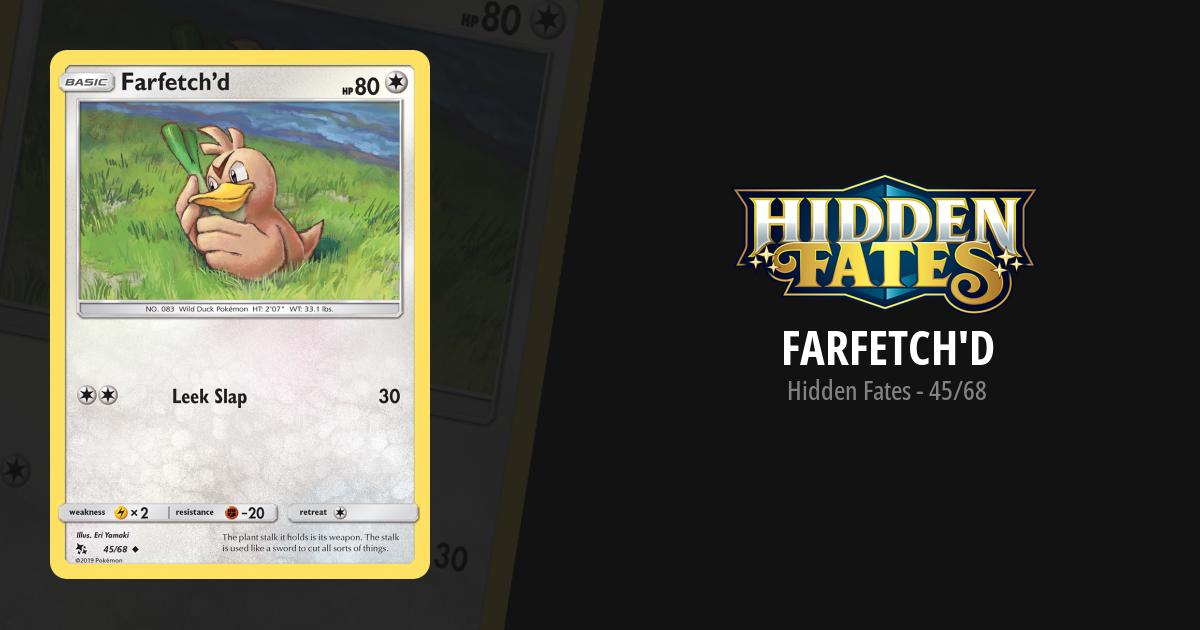 Farfetch'd - Hidden Fates - Pokemon