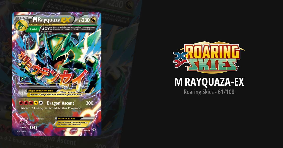 M Rayquaza-EX, XY—Roaring Skies, TCG Card Database