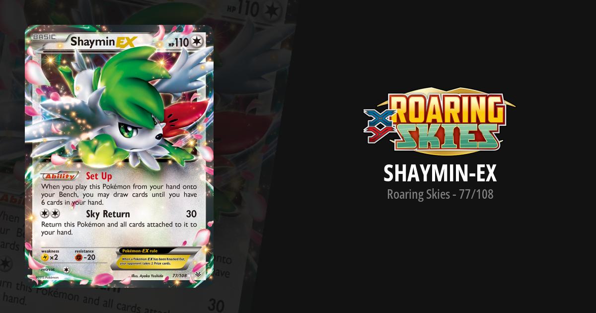 Preços baixos em Shaymin EX Individual Roaring Skies