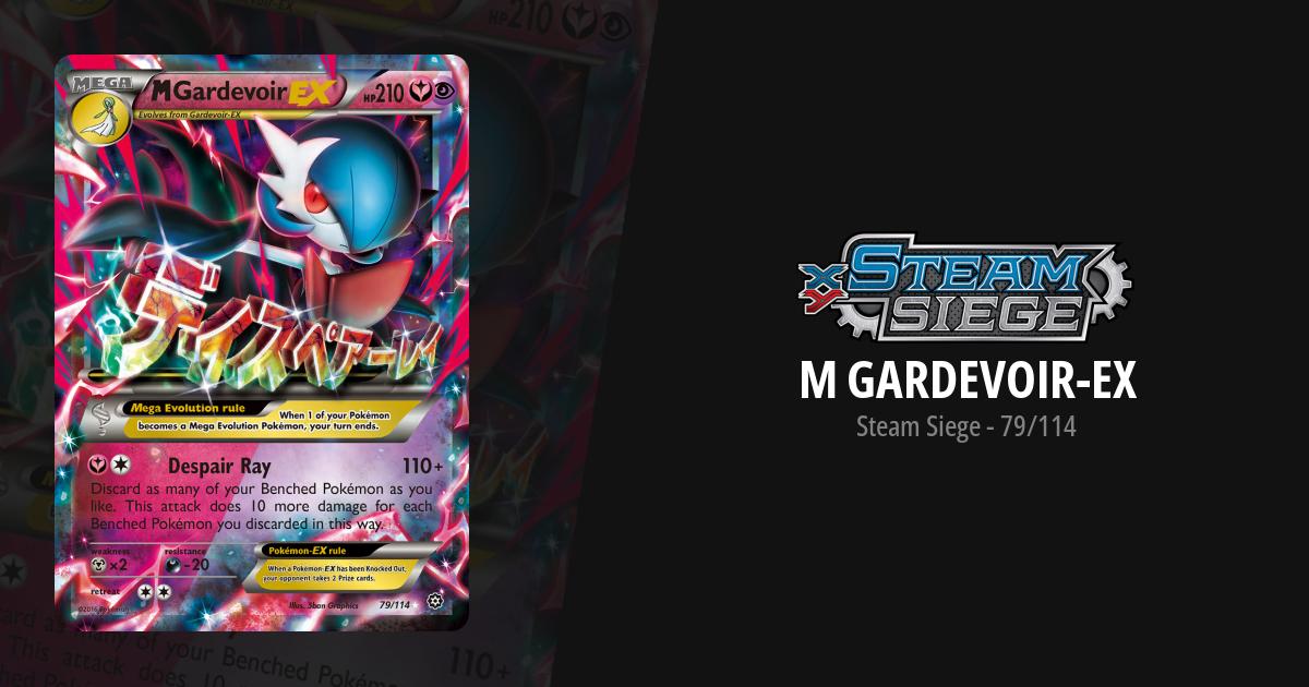 M Gardevoir EX - 79/114 - Steam Siege – Card Cavern Trading Cards, LLC