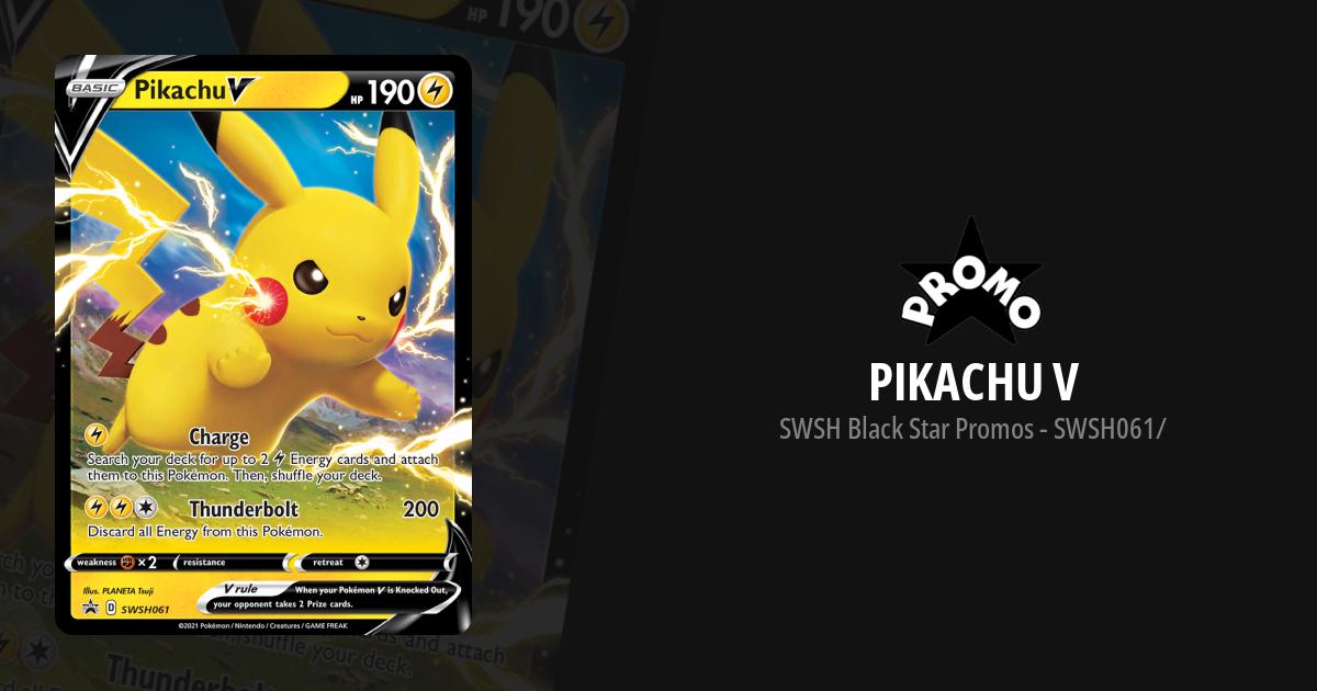 Pikachu V-UNION (Jumbo Card) [Sword & Shield: Black Star Promos]
