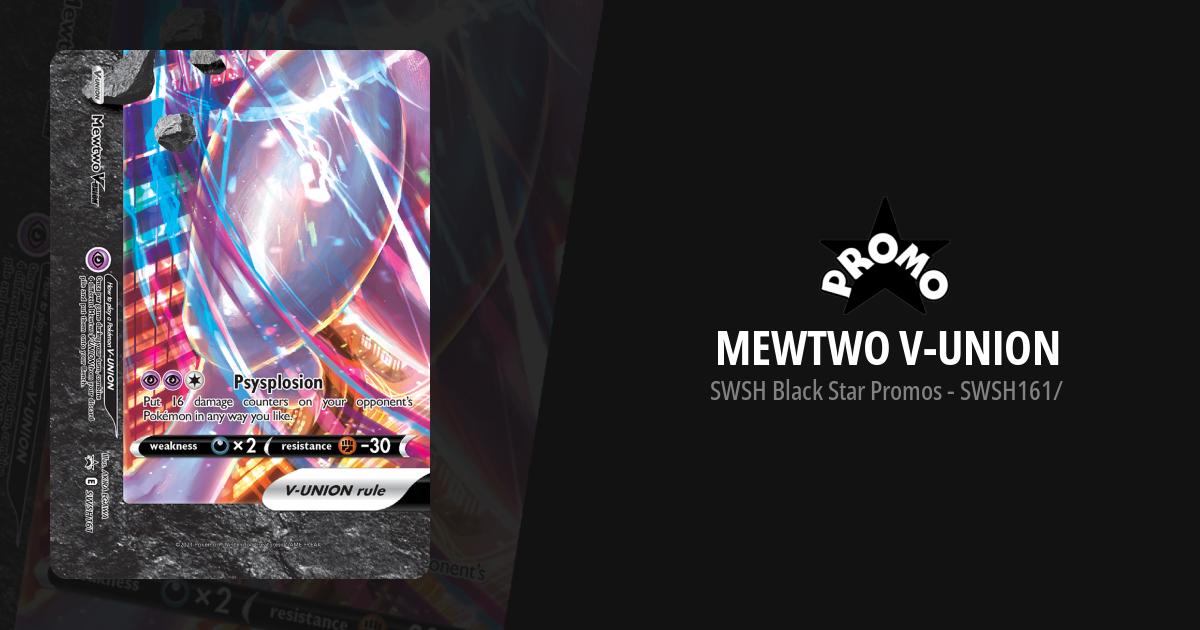  Pokemon - Mewtwo V -SWSH229 - Full Art - Black Star
