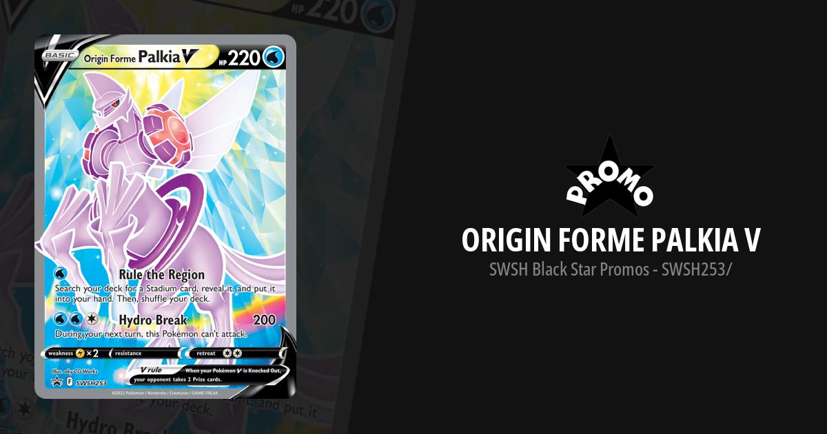 Origin Forme Palkia V (SWSH253) [Sword & Shield: Black Star Promos