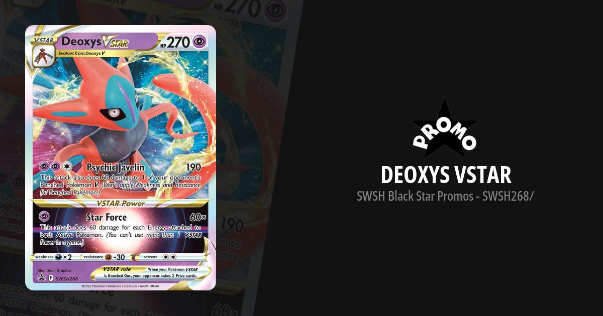 Deoxys VSTAR (Deoxys V Astro) SWSH268 Full Art - Myboost X Epée et