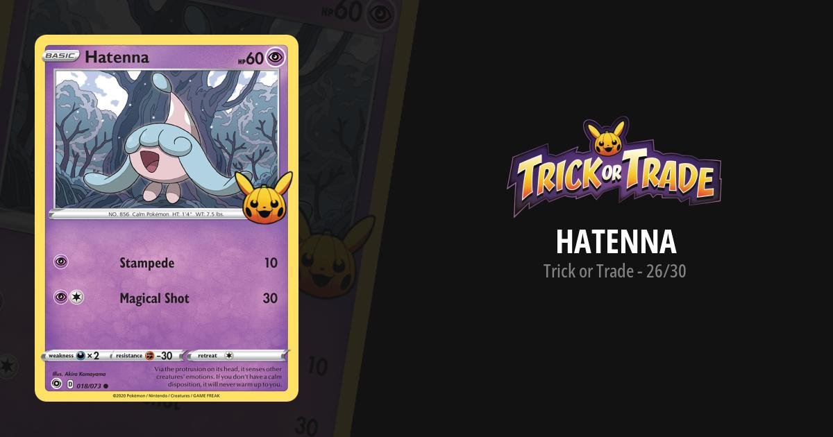 Pokemon Trading Card Game S4a 253/190 S Hatenna (Rank A)