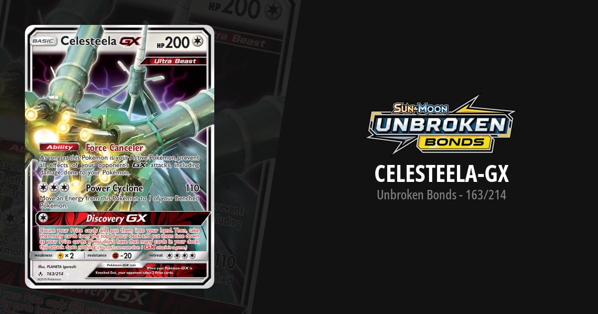 Celesteela-GX, Unbroken Bonds, TCG Card Database