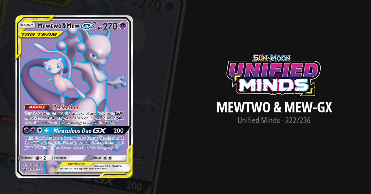 Mewtwo & Mew-GX, Unified Minds