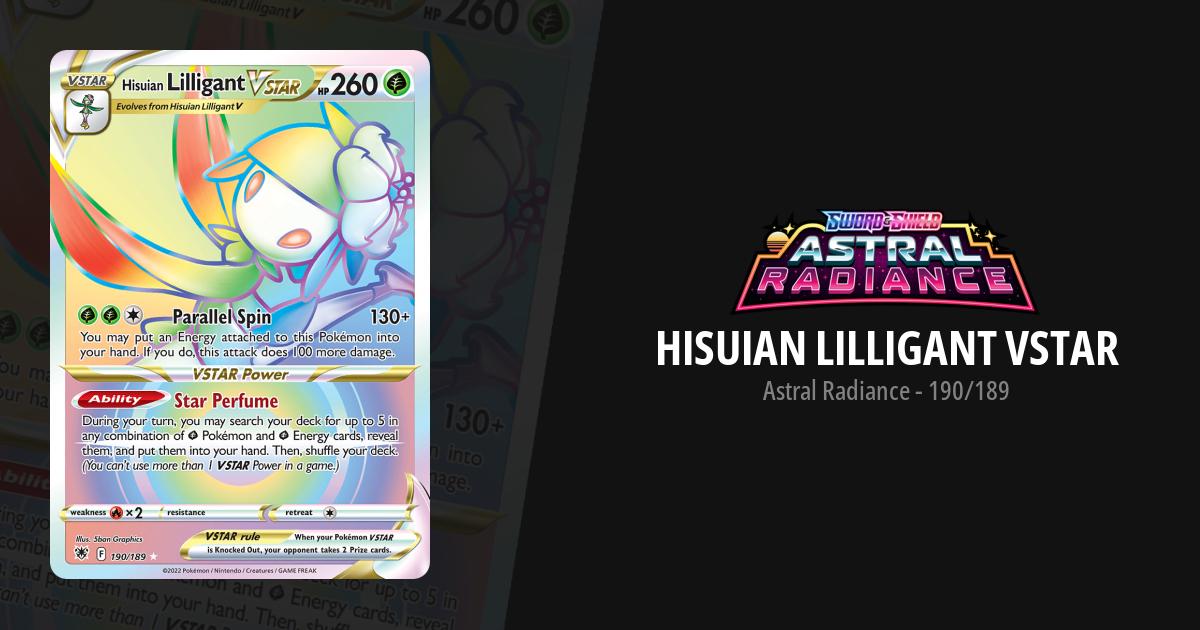 lilligant vstar pokemon card value Hisuian Lilligant VSTAR #18 Prices | Pokemon Astral Radiance