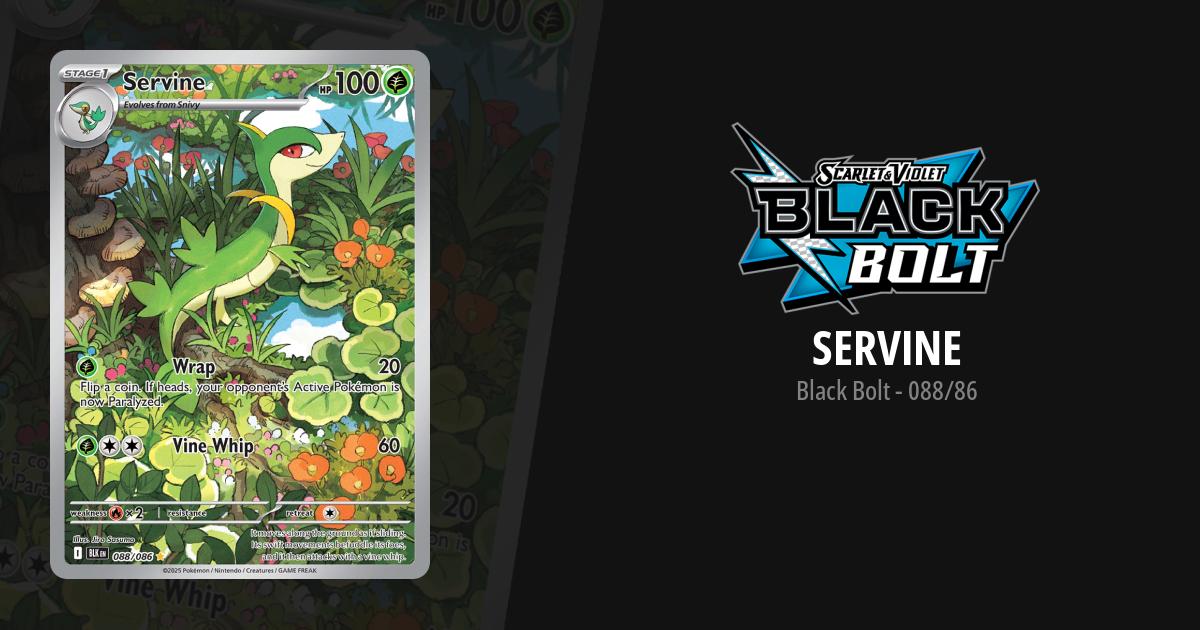 pokemon card servine Servine Card Prices & Value 2026