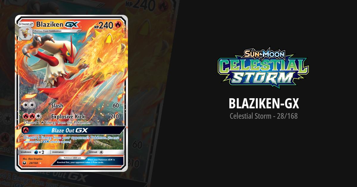 pokemon cards blaziken gx Pokmon BLAZIKEN GX 153/168
