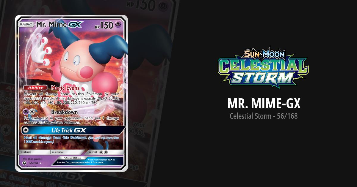 Carta Pokémon Mr. Mime Gx 56/168 Tempesta Astrale Ultra Rara Ita Italiano Carta Pokémon Mr. Mime Gx 56/168 Tempesta Astrale Ultra Rara Ita Italiano