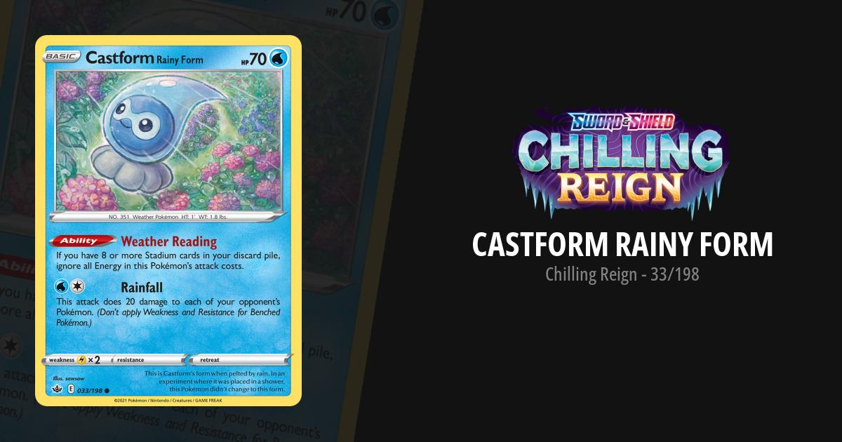 castform rainy form pokemon card value TCG Spotlight: Some Of The Best Castform Pokmon Cards