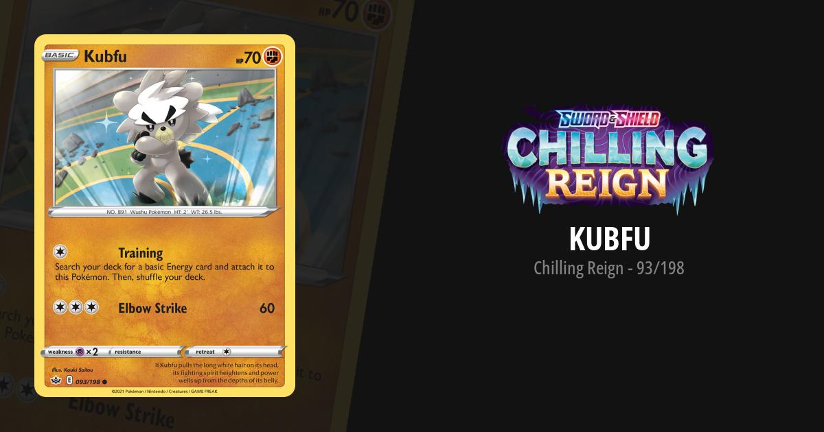 kubfu pokemon cards Amazon.com: Rapid Strike Urshifu 044/198 & Single Strike Urshifu 108/198 - Chilling Reign