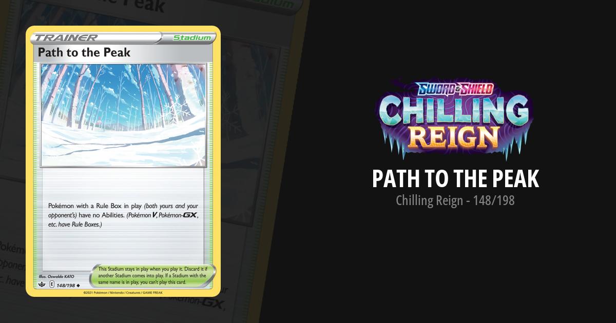 path to the peak pokemon card Finally I can show you the last Pokemon Card design I made!!! This time is about Path to the Peak!! This show is now on all Pokemon Youtube Channels!!! What do you
