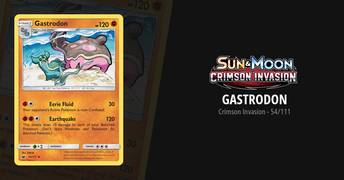 gastrodon pokemon card value Gastrodon Holographic Pokmon TCG Pocket Self Made Card - Sharp Details!