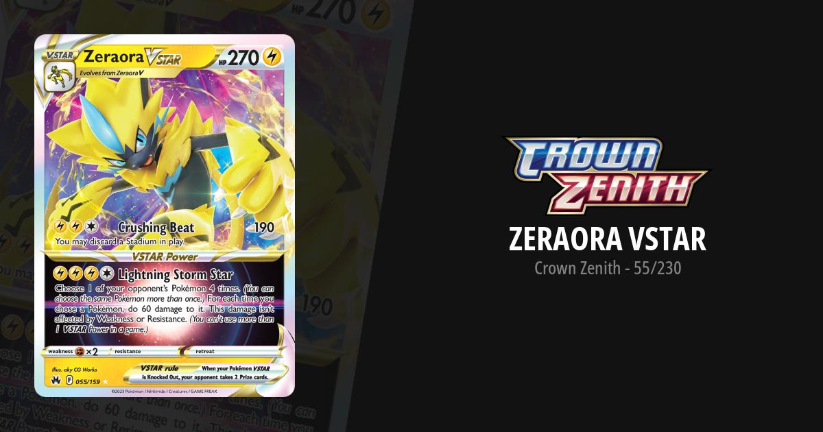 zeraora vstar pokemon card value #7 Prices | Japanese Zeraora High Class Zeraora VSTAR Crown Zenith Pokemon