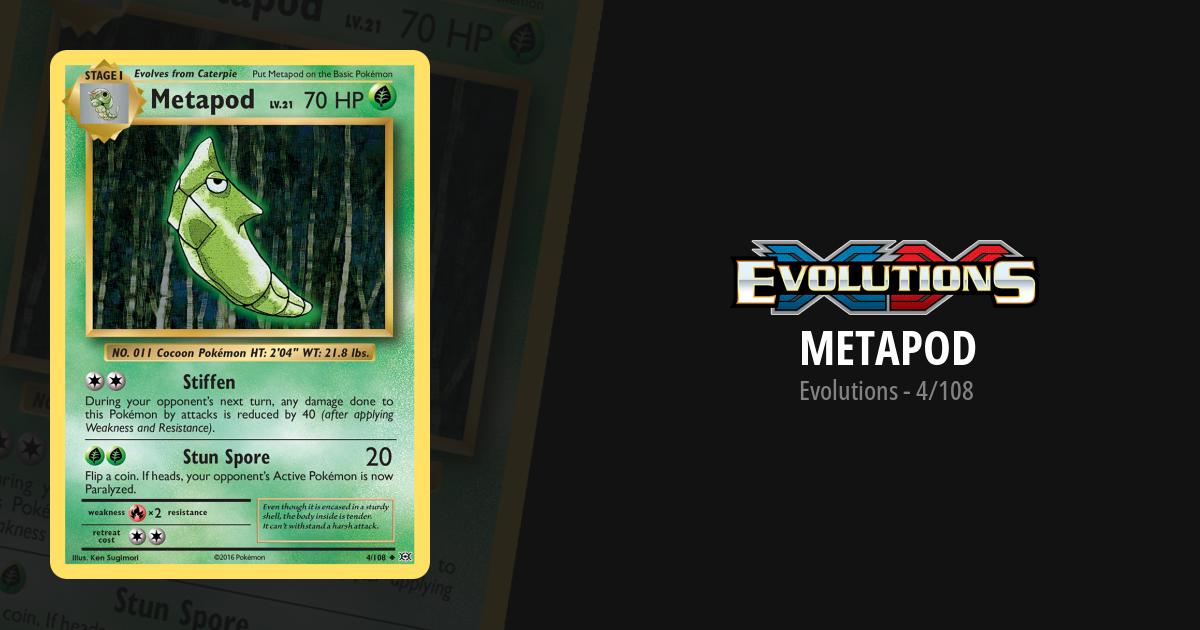 metapod pokemon card value Ash's Gym Heroes Revival Handmade Holo Proxy Fusion Strike Singles Metapod (Genetic Apex #6/226, 1-Diamond)